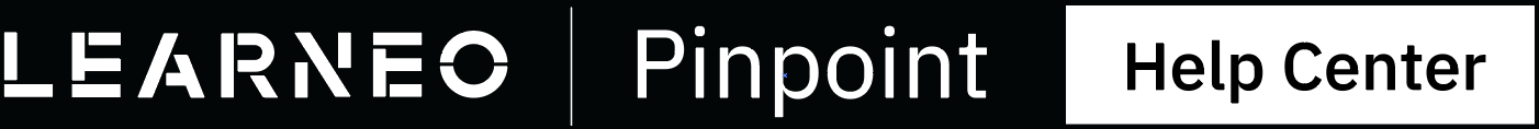 Pinpoint Help Center home page